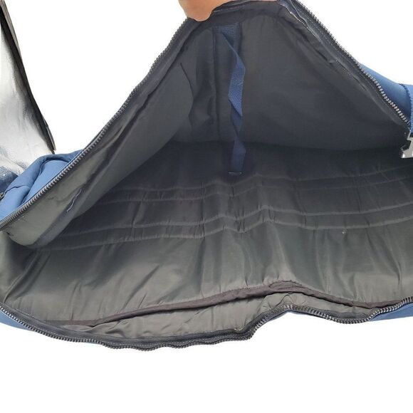 Atlanta Braves Garment Bag Folding Blue Embroidered Custom Sahara Never Used - Picture 12 of 12